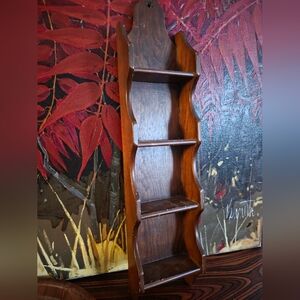 Adorable Wall Shelf/sweet Slim Wooden Shelving/country Kitchen/cottage Core